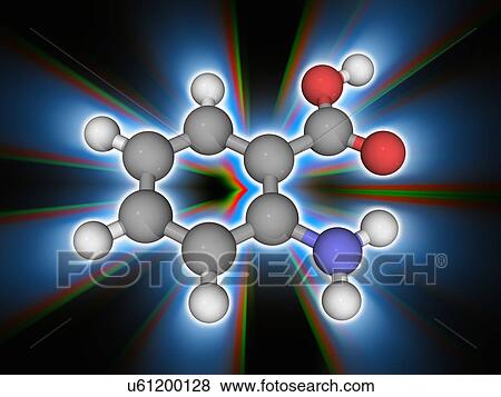Anthranilic acid organic compound molecule View Large Photo Image Stock Photo - Anthranilic acid organic compound molecule. Fotosearch