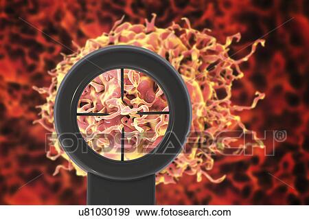 Anticancer treatment. Conceptual illustration View Large Photo Image Stock Photo - Anticancer treatment. Conceptual illustration. Fotosearch
