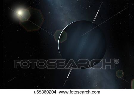Picture - Artwork of Uranus. Fotosearch