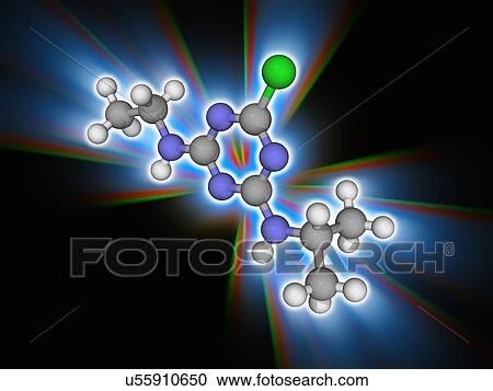 Atrazine herbicide molecule View Large Photo Image Stock Image - Atrazine herbicide molecule. Fotosearch
