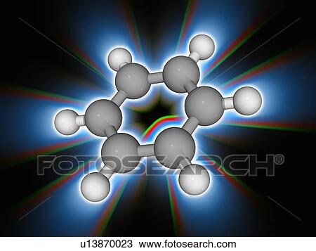 Benzene organic compound molecule View Large Photo Image Stock Image - Benzene organic compound molecule. Fotosearch