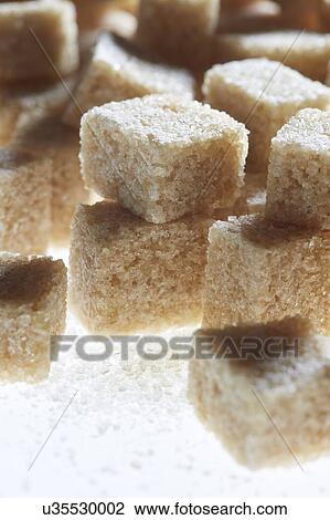Brown sugar cubes View Large Photo Image Stock Image - Brown sugar cubes. Fotosearch