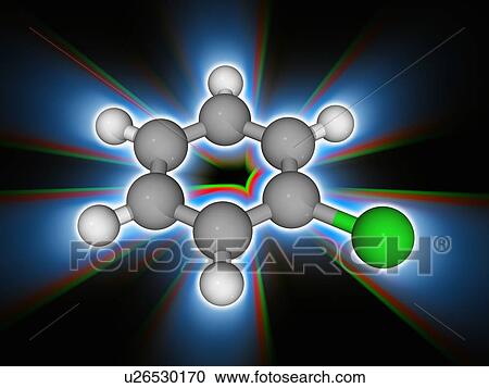 Chlorobenzene organic compound molecule View Large Photo Image Stock Image - Chlorobenzene organic compound molecule. Fotosearch