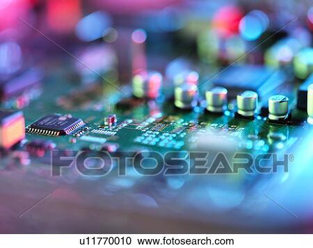 Stock Image - Circuit Board. Fotosearch