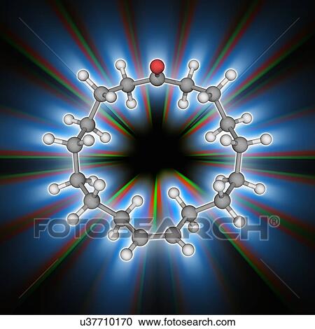 Civetone organic compound molecule View Large Photo Image Stock Image - Civetone organic compound molecule. Fotosearch