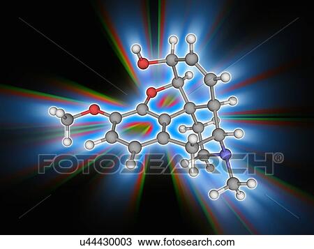 Codeine drug molecule View Large Photo Image Stock Image - Codeine drug molecule. Fotosearch
