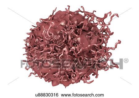 Stock Photograph - Colon cancer cell, illustration. Fotosearch