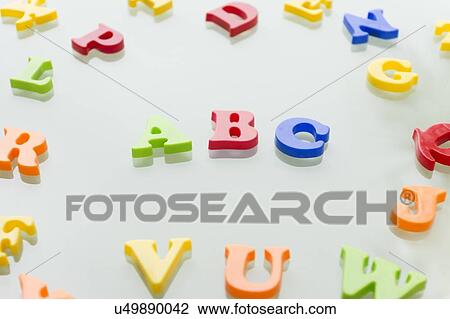 Colourful letters of the alphabet, studio shot View Large Photo Image Stock Image - Colourful letters of the alphabet, studio shot. Fotosearch