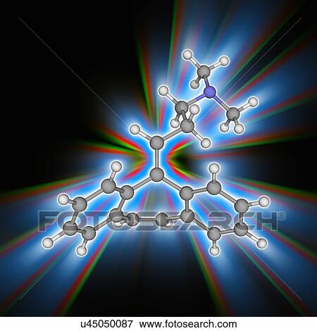 Cyclobenzaprine drug molecule View Large Photo Image Stock Photo - Cyclobenzaprine drug molecule. Fotosearch