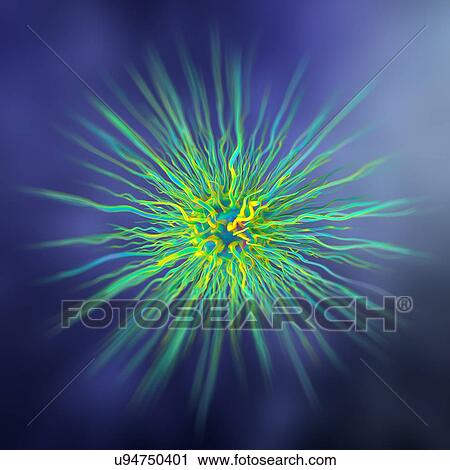 Dendrimer, artwork View Large Photo Image Stock Image - Dendrimer, artwork. Fotosearch