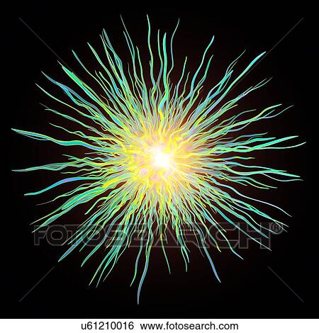 Dendrimer, artwork View Large Photo Image Stock Photograph - Dendrimer, artwork. Fotosearch