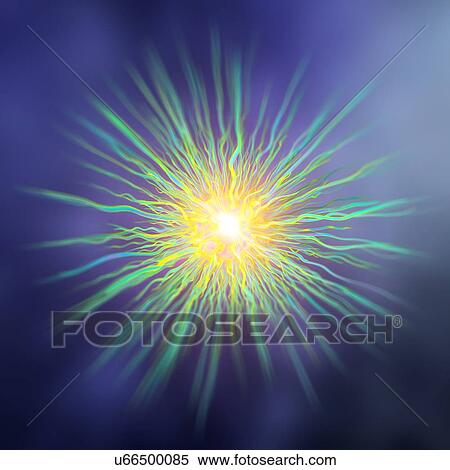 Dendrimer, artwork View Large Photo Image Stock Photography - Dendrimer, artwork. Fotosearch