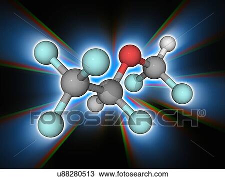 Desflurane organic compound molecule View Large Photo Image Stock Image - Desflurane organic compound molecule. Fotosearch