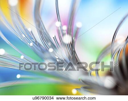 Picture - Fiber Optics. Fotosearch