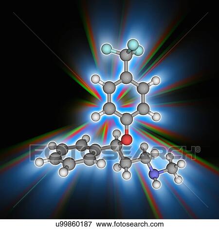 Fluoxetine drug molecule View Large Photo Image Stock Photo - Fluoxetine drug molecule. Fotosearch