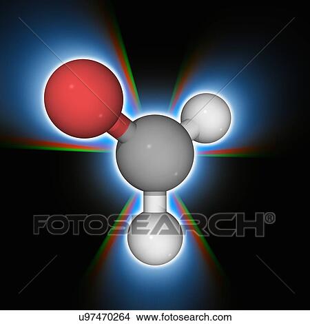 Formaldehyde organic compound molecule View Large Photo Image Picture - Formaldehyde organic compound molecule. Fotosearch