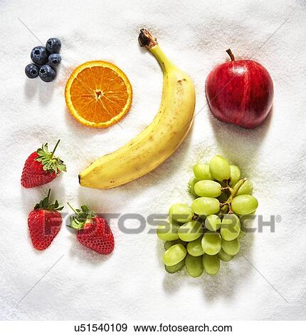 Fresh fruit in sugar View Large Photo Image Stock Photo - Fresh fruit in sugar. Fotosearch