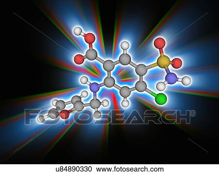 Furosemide drug molecule View Large Photo Image Stock Image - Furosemide drug molecule. Fotosearch