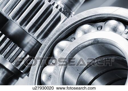 Stock Image - Gears and clogs. Fotosearch