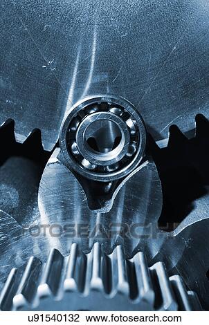 Stock Image - Gears and cogs. Fotosearch