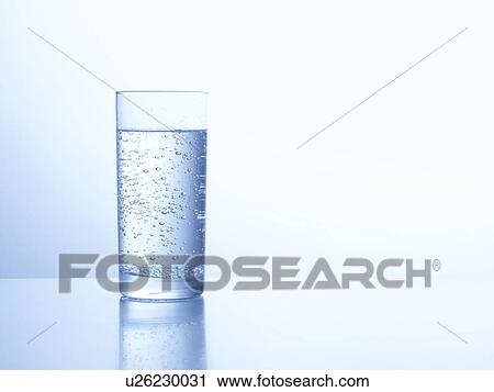 Glass of carbonated water View Large Photo Image Stock Image - Glass of carbonated water. Fotosearch
