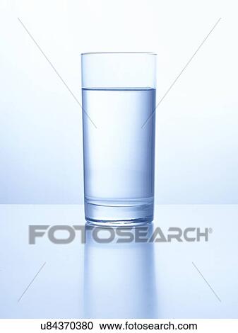 Stock Image - Glass of water. Fotosearch