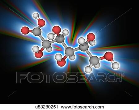 Gluconic acid organic compound molecule View Large Photo Image Stock Image - Gluconic acid organic compound molecule. Fotosearch