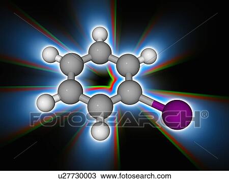 Iodobenzene chemical compound molecule View Large Photo Image Stock Image - Iodobenzene chemical compound molecule. Fotosearch