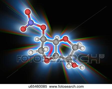 Isosorbide mononitrate drug molecule View Large Photo Image Stock Photography - Isosorbide mononitrate drug molecule. Fotosearch