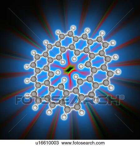 Kekulene organic compound molecule View Large Photo Image Stock Image - Kekulene organic compound molecule. Fotosearch