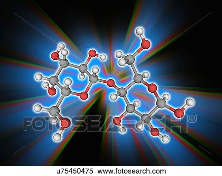 Lactose organic compound molecule View Large Photo Image Stock Photography - Lactose organic compound molecule. Fotosearch