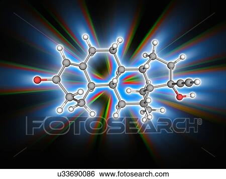 Levonorgestrel drug molecule View Large Photo Image Stock Photograph - Levonorgestrel drug molecule. Fotosearch