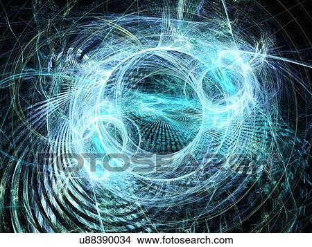 Light pattern, artwork View Large Photo Image Picture - Light pattern, artwork. Fotosearch