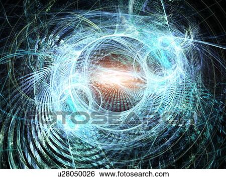 Light pattern, artwork View Large Photo Image Stock Photograph - Light pattern, artwork. Fotosearch