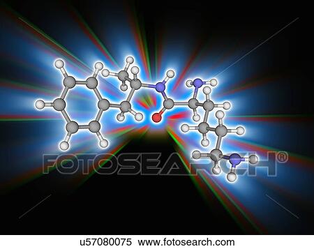 Lisdexamfetamine drug molecule View Large Photo Image Stock Photography - Lisdexamfetamine drug molecule. Fotosearch