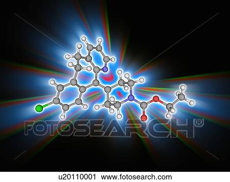 Loratadine drug molecule View Large Photo Image Stock Image - Loratadine drug molecule. Fotosearch