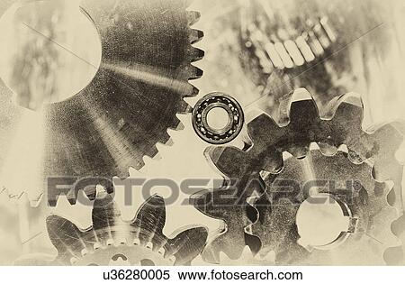 Metal cogs View Large Photo Image Stock Photography - Metal cogs. Fotosearch
