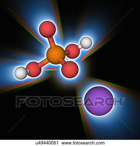 Monosodium phosphate chemical compound molecule View Large Photo Image Stock Image - Monosodium phosphate chemical compound molecule. Fotosearch