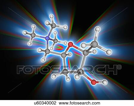 Muscarine organic compound molecule View Large Photo Image Stock Image - Muscarine organic compound molecule. Fotosearch