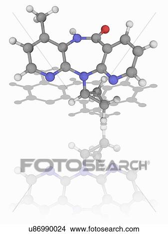 Nevirapine drug molecule View Large Photo Image Picture - Nevirapine drug molecule. Fotosearch