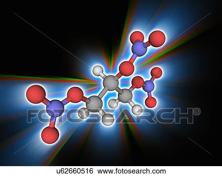 Nitroglycerin organic compound molecule View Large Photo Image Stock Photograph - Nitroglycerin organic compound molecule. Fotosearch