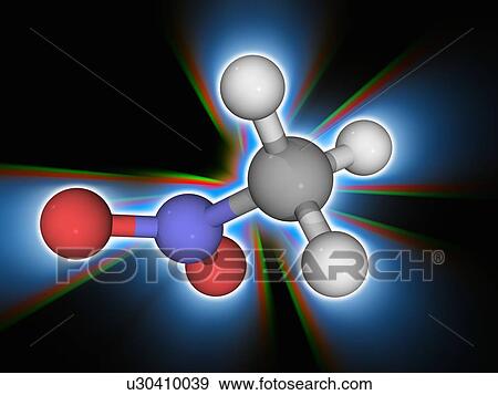 Nitromethane organic compound molecule View Large Photo Image Stock Photo - Nitromethane organic compound molecule. Fotosearch