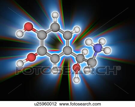 Norepinephrine organic compound molecule View Large Photo Image Stock Image - Norepinephrine organic compound molecule. Fotosearch