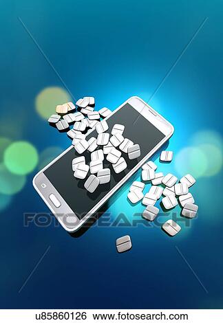 Online pharmaceutical industry, illustration View Large Photo Image Stock Photograph - Online pharmaceutical industry, illustration. Fotosearch