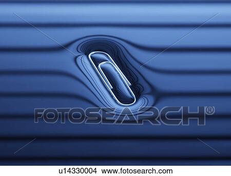 Paperclip floating on water surface View Large Photo Image Picture - Paperclip floating on water surface. Fotosearch