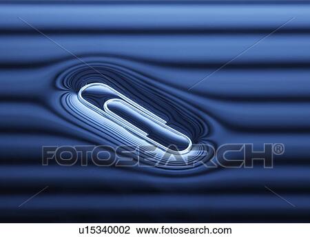 Paperclip floating on water surface View Large Photo Image Stock Image - Paperclip floating on water surface. Fotosearch