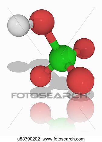 Perchloric acid inorganic compound molecule View Large Photo Image Stock Image - Perchloric acid inorganic compound molecule. Fotosearch