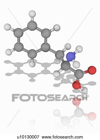 Phenylalanine organic compound molecule View Large Photo Image Stock Photo - Phenylalanine organic compound molecule. Fotosearch