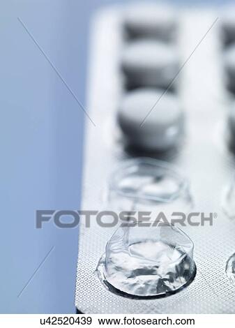 Stock Photo - Pills in blister pack. Fotosearch