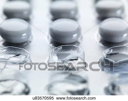 Stock Photography - Pills in blister pack. Fotosearch